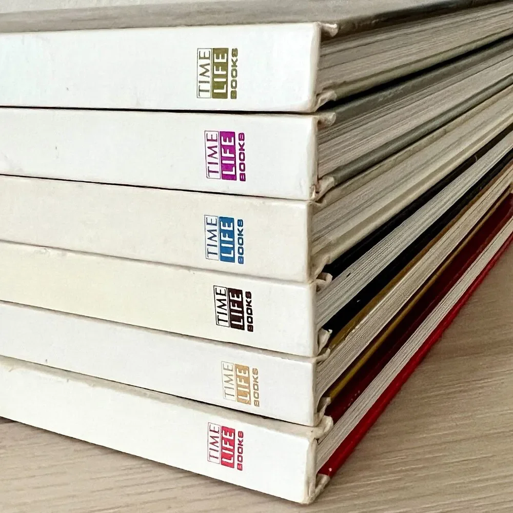 Vintage 70s Time-Life Books Foods of the World Set of 6 and 1 recipe booklet